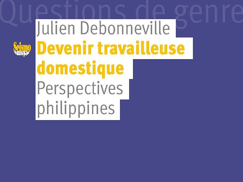 Book cover Devenir travailleuse domestique